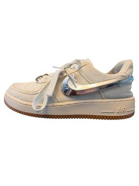 Nike Travis Scott x Nike Air Force 1 'Sail' sneakers AQ4211-101 size 8.5